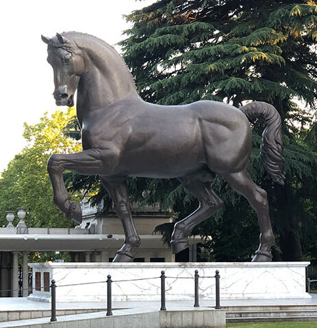 “L.D.V.H 24’ Horse” 
by Nina Akamu